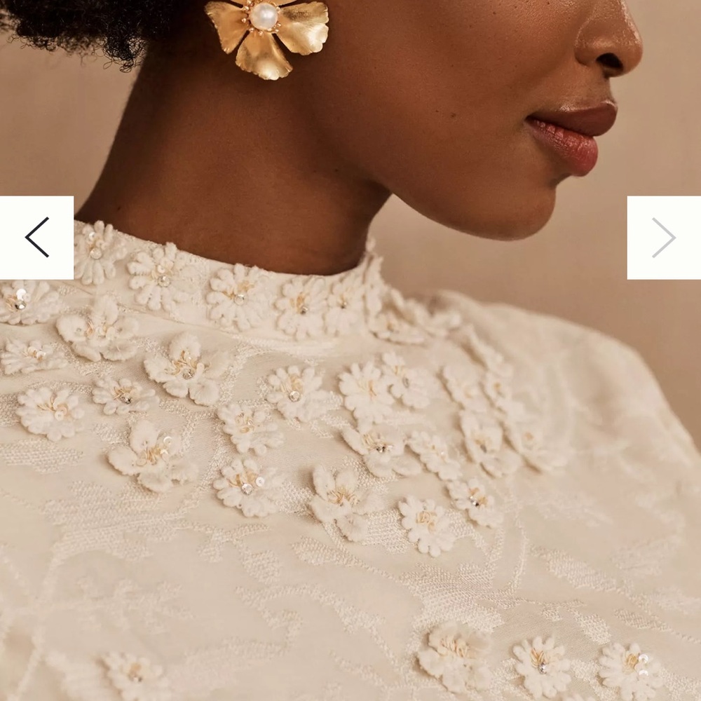 Anthropologie Payal Jain Dress Archer Mini Dress - Picture 4 of 11